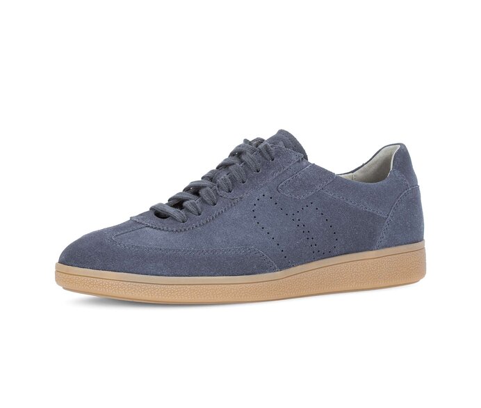 Pius Gabor Herren Sneaker Low Blau - Rauleder