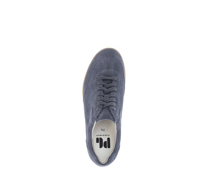 Pius Gabor Herren Sneaker Low Blau - Rauleder
