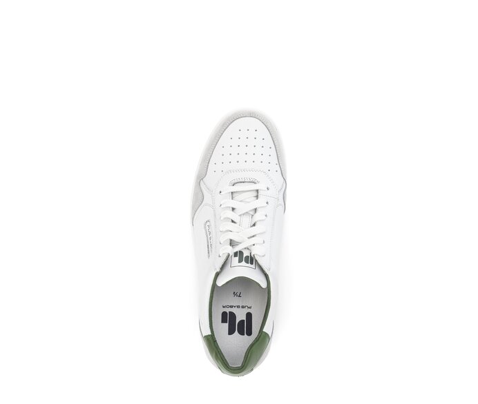 Pius Gabor Herren Sneaker Low Weiß - Glattleder