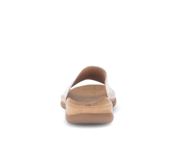 Gabor Damen  Pantolette Gold - Effektleder