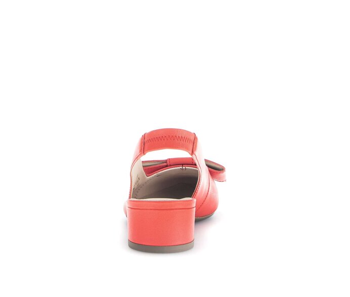 Gabor Damen  Slingpumps Rot - Glattleder