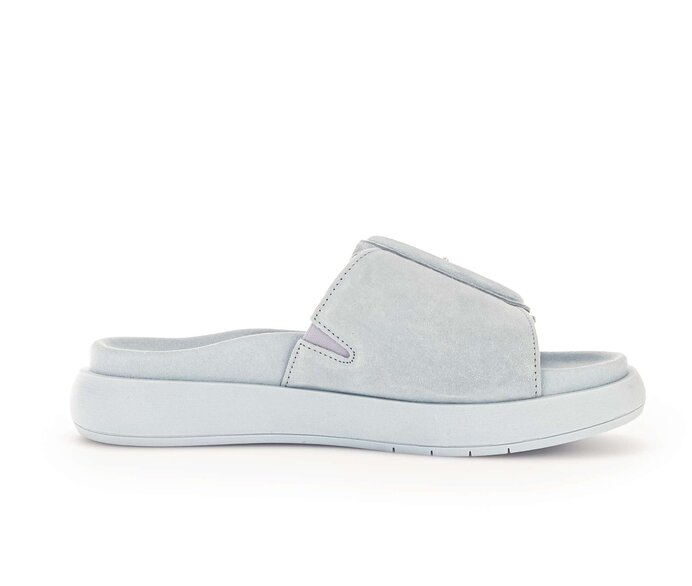 Gabor Damen  Pantolette Blau - Rauleder