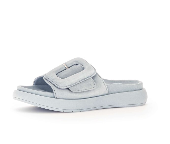 Gabor Damen  Pantolette Blau - Rauleder