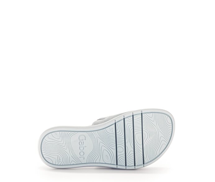 Gabor Damen  Pantolette Blau - Rauleder