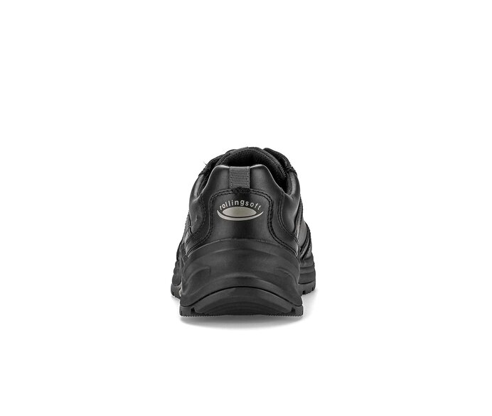 Gabor Herren Rollingsoft Sneaker Low Schwarz - Glattleder