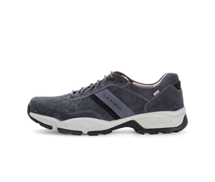 Pius Gabor Herren Sneaker Low Blau - Rauleder