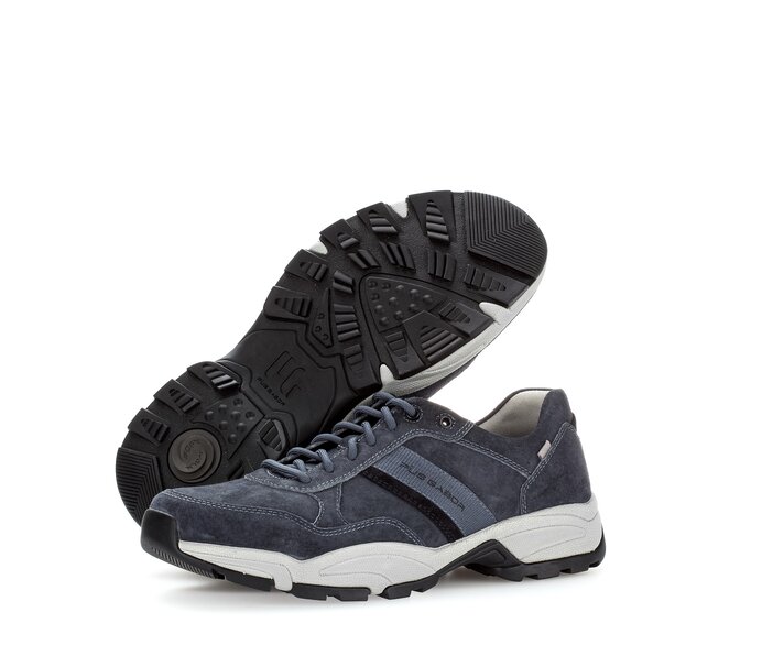 Pius Gabor Herren Sneaker Low Blau - Rauleder