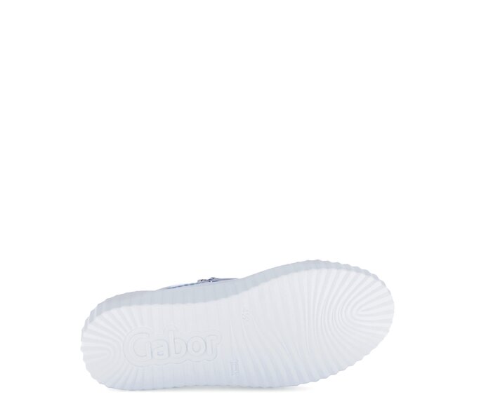 Gabor Damen  Sneaker Low Blau - Glattleder