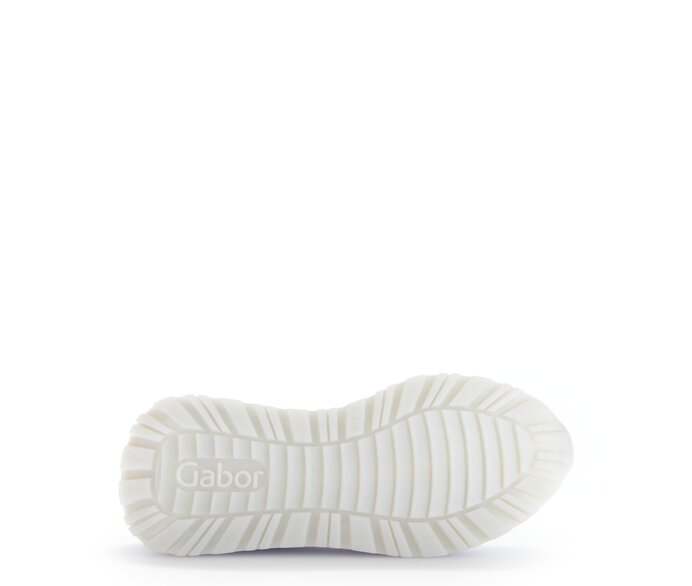 Gabor Damen  Sneaker Low Weiß - Materialmix Leder
