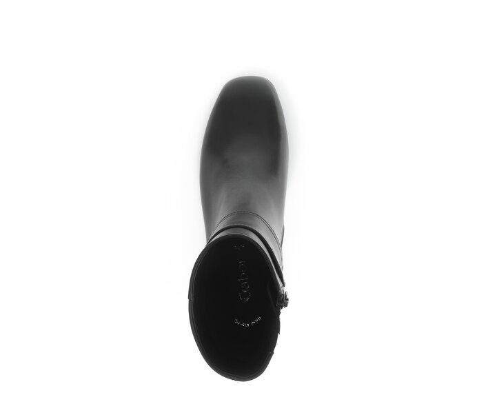 Gabor Damen  Elegante Stiefelette Schwarz - Glattleder