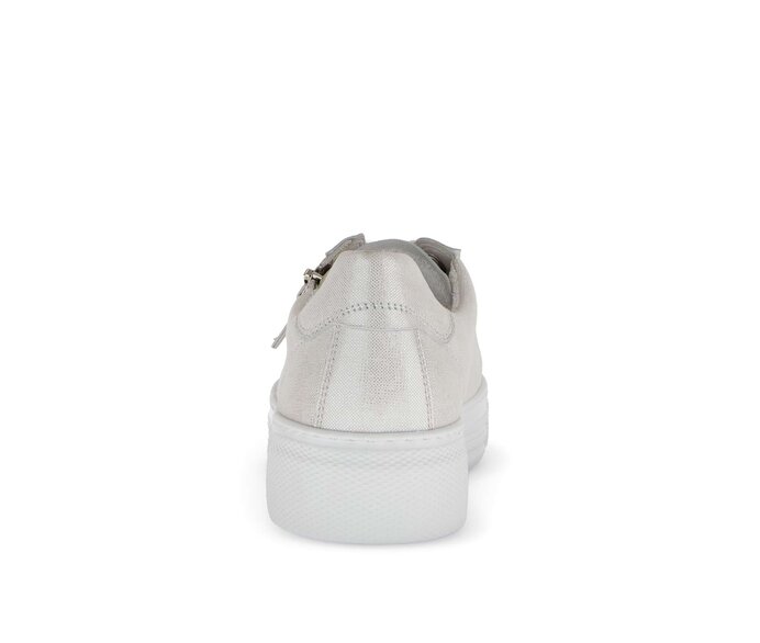 Gabor Damen  Sneaker Low Weiß - Effektleder