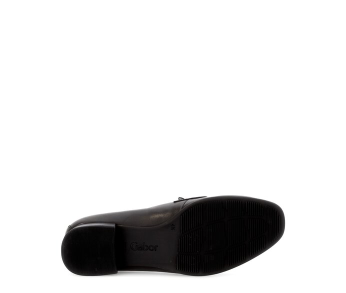 Gabor Damen  Hochfrontpumps Schwarz - Glattleder