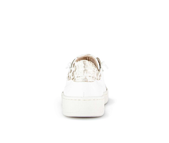 Gabor Damen  Sneaker Low Creme - Materialmix Leder