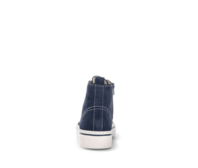 Gabor Damen  Sneaker High Blau - Rauleder