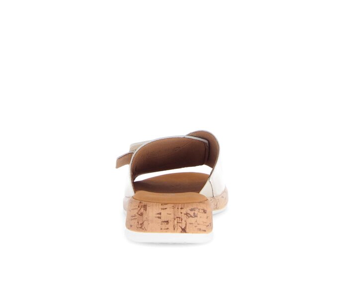 Gabor Damen  Pantolette Creme - Lackleder