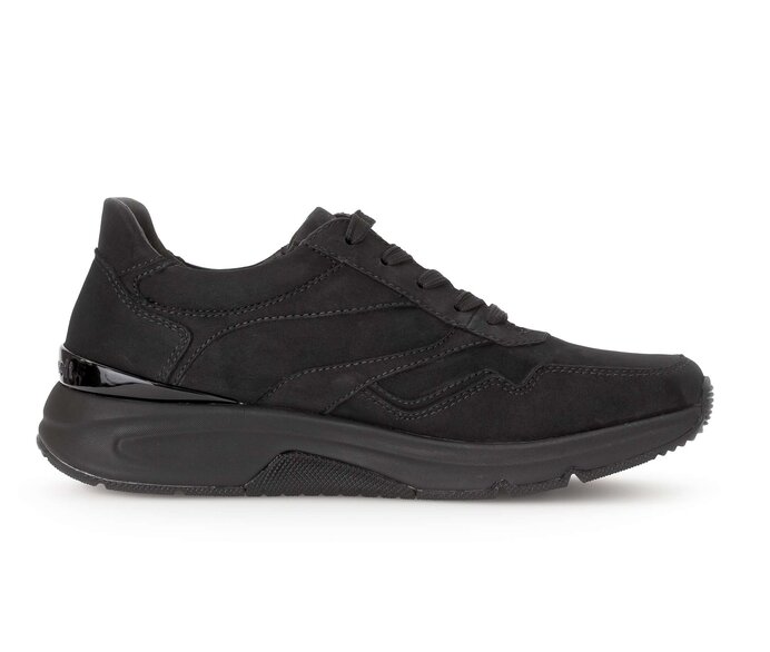 Gabor Damen  Sneaker Low Schwarz - Rauleder
