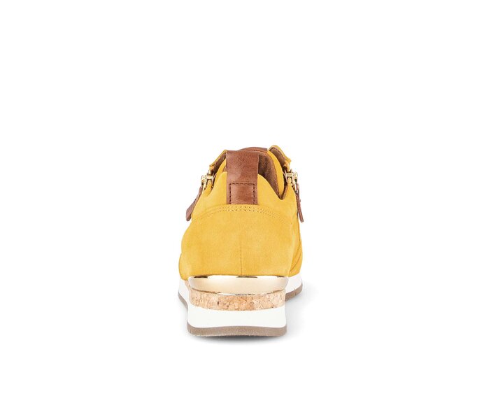 Gabor Damen  Sneaker Low Gelb - Rauleder