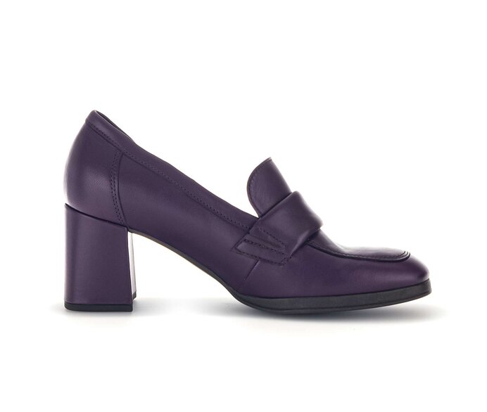 Gabor Damen  Hochfrontpumps Lila - Glattleder
