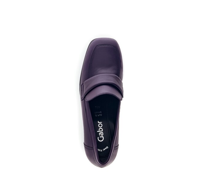 Gabor Damen  Hochfrontpumps Lila - Glattleder
