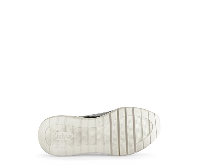 Gabor Damen  Sneaker Low Grün - Materialmix Leder