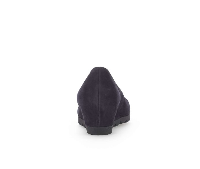 Gabor Damen  Keilpumps Blau - Rauleder