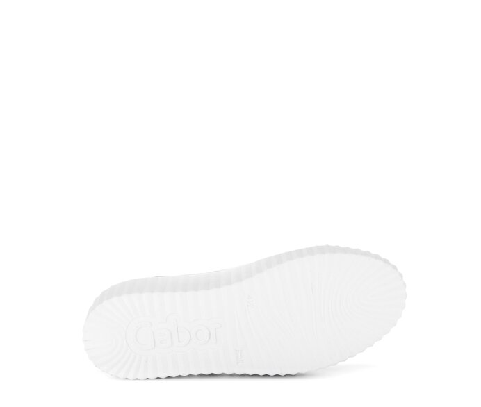 Gabor Damen  Sneaker Low Weiß - Glattleder