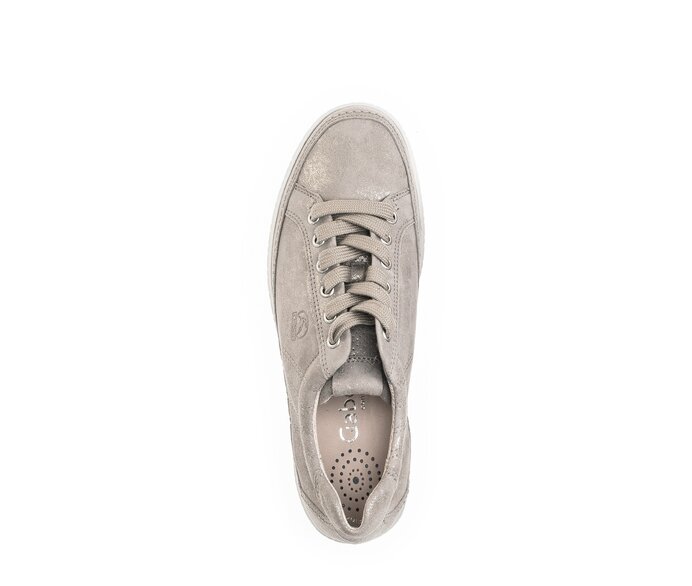 Gabor Damen  Sneaker Low Beige - Effektleder