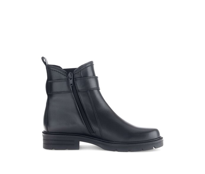 Gabor Damen  Chelsea Boot Schwarz - Glattleder
