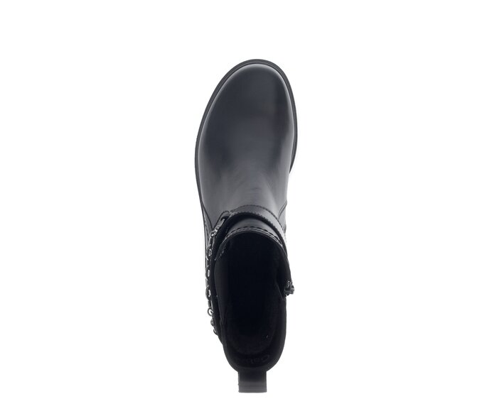 Gabor Damen  Chelsea Boot Schwarz - Glattleder