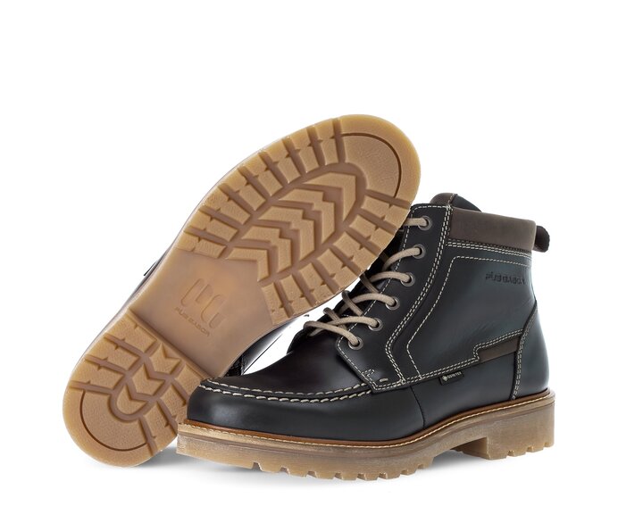 Pius Gabor Herren Boot Blau - Glattleder