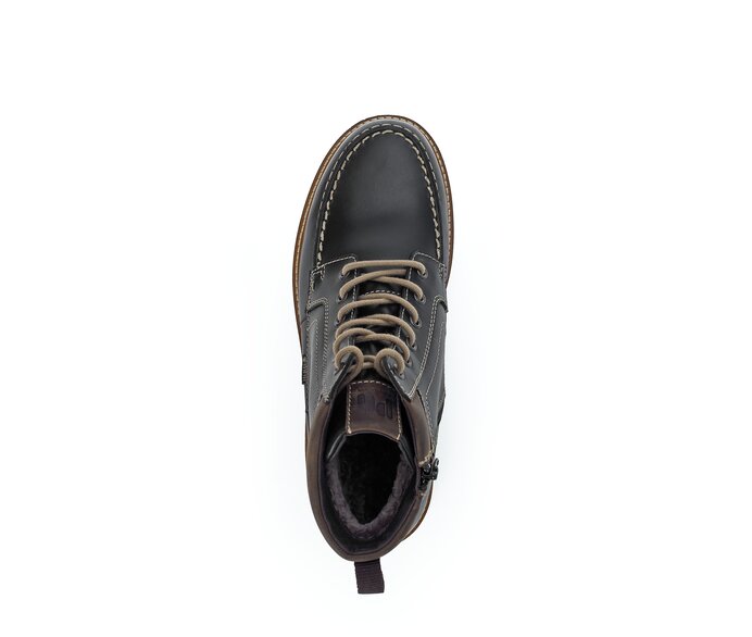 Pius Gabor Herren Boot Blau - Glattleder