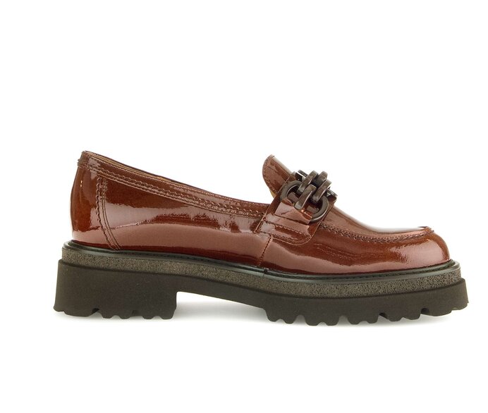 Gabor Damen  Loafer Rot - Lackleder