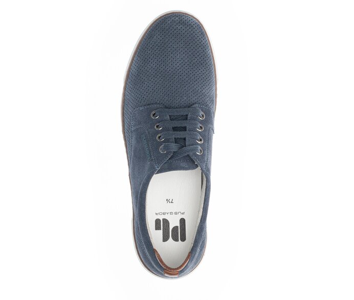 Pius Gabor Herren Sneaker Low Blau - Rauleder