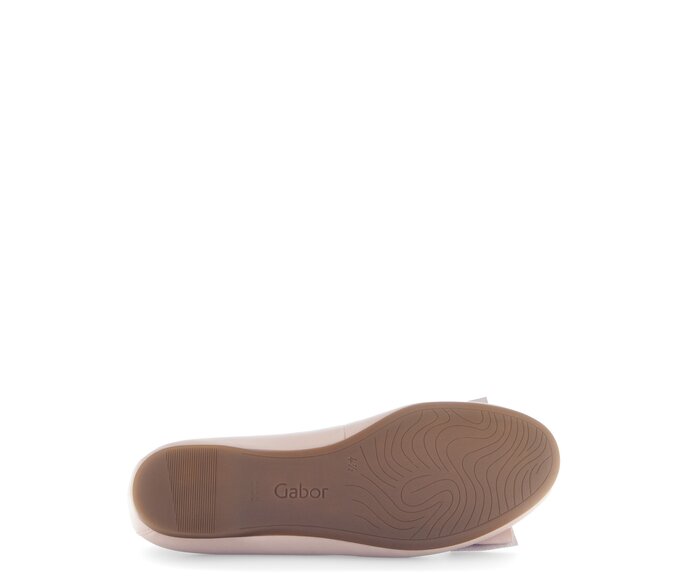 Gabor Damen  Eleganter Ballerina Rosa - Glattleder
