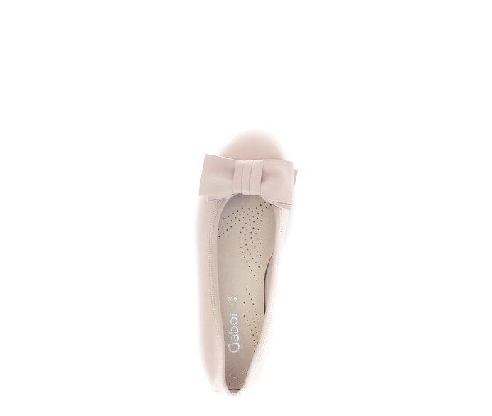 Gabor Damen  Eleganter Ballerina Rosa - Glattleder