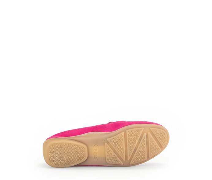 Gabor Damen  Mokassin Pink - Rauleder