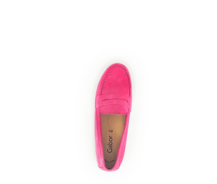 Gabor Damen  Mokassin Pink - Rauleder