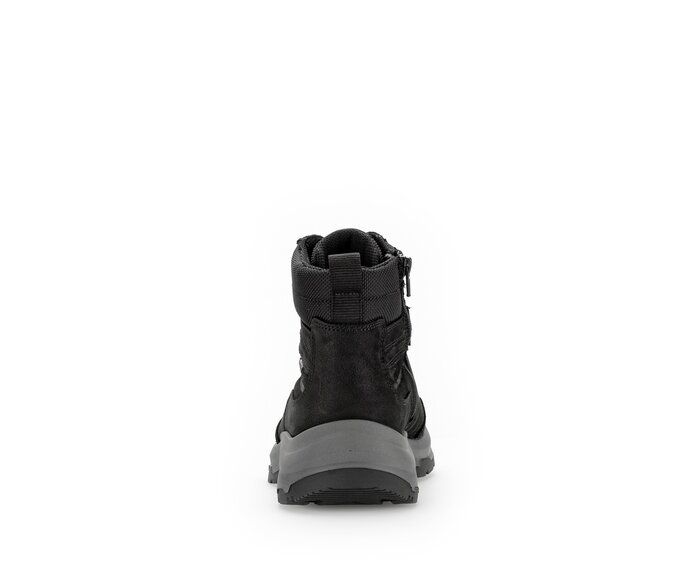 Pius Gabor Herren Sportlicher Stiefel Schwarz - Materialmix Leder/Textil