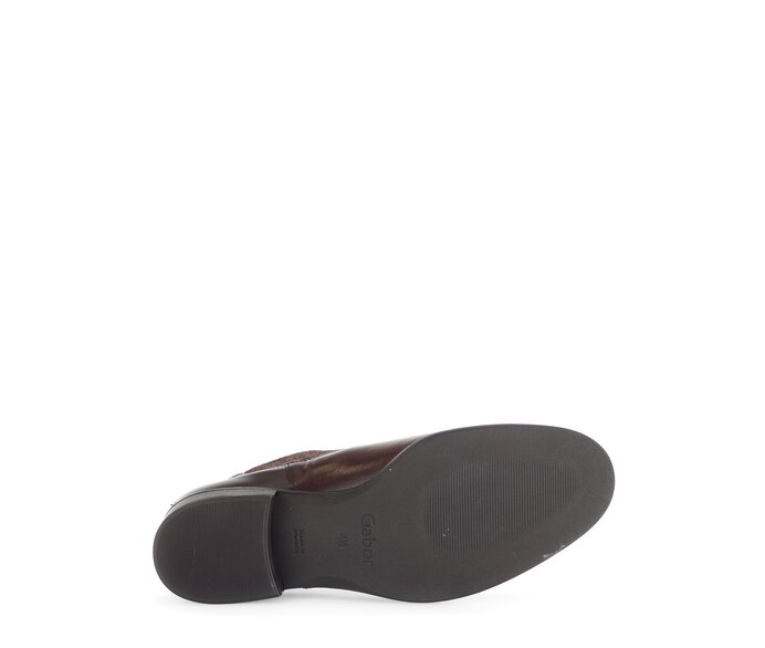 Gabor Damen  Chelsea Boot Braun - Glattleder