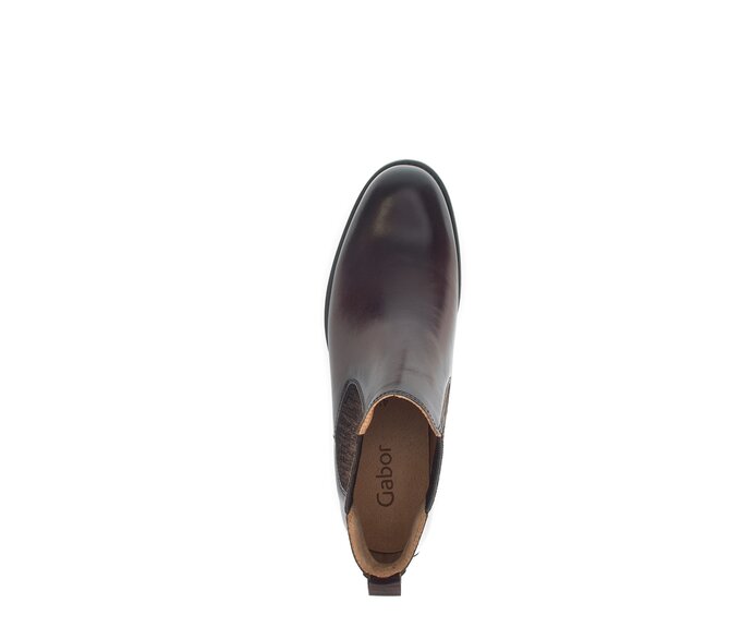 Gabor Damen  Chelsea Boot Braun - Glattleder