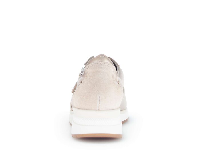 Gabor Damen  Sneaker Low Beige - Materialmix Leder/Lederimitat
