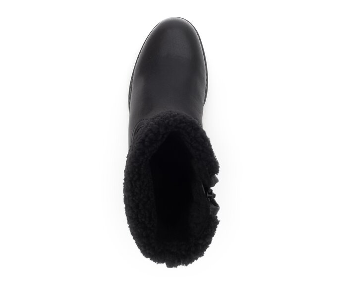 Gabor Damen  Winterstiefelette Schwarz - Materialmix Leder/Lederimitat