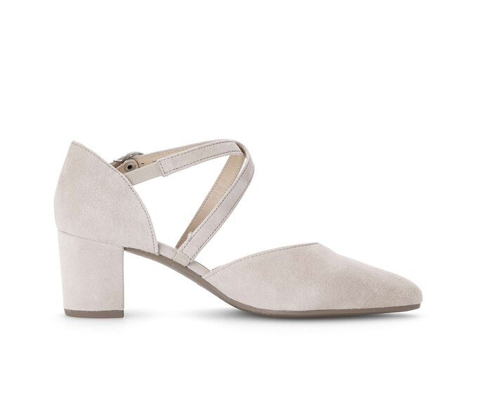 Gabor Damen  Spangenpumps Rosa - Rauleder