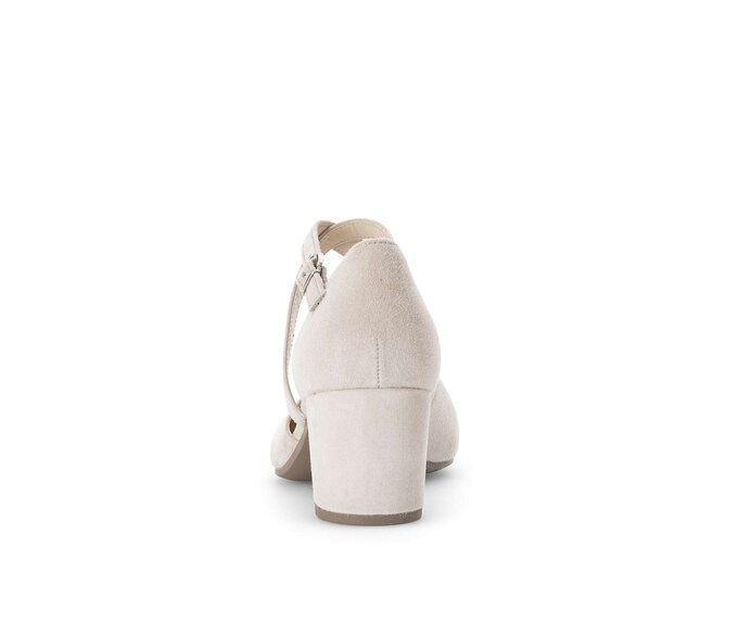 Gabor Damen  Spangenpumps Rosa - Rauleder