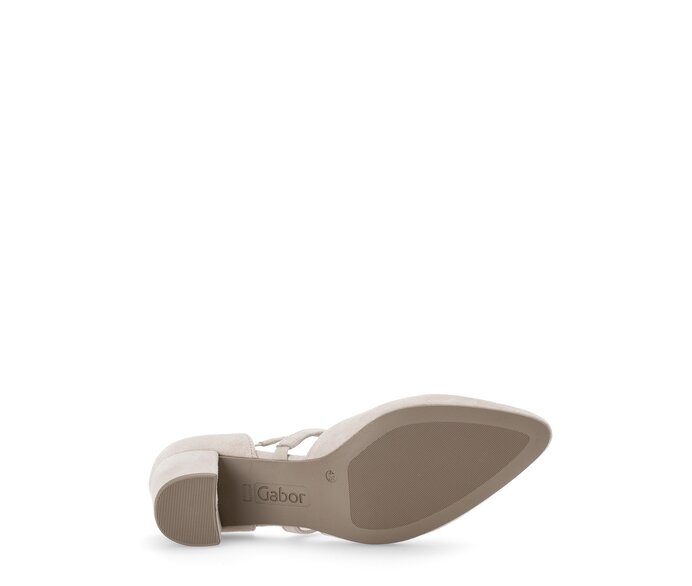 Gabor Damen  Spangenpumps Rosa - Rauleder