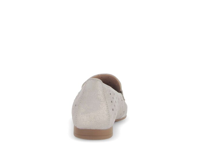 Gabor Damen  Slipper Beige - Effektleder