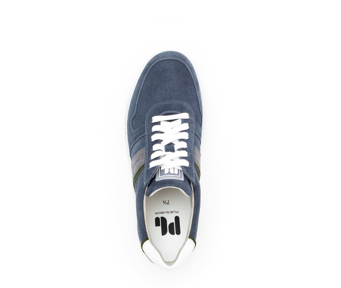 Pius Gabor Herren Sneaker Low Blau - Rauleder