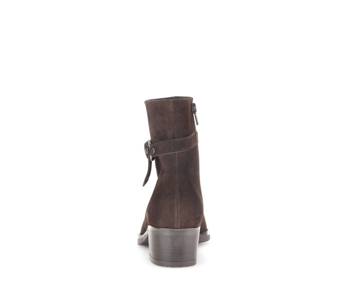 Gabor Damen  Elegante Stiefelette Braun - Rauleder