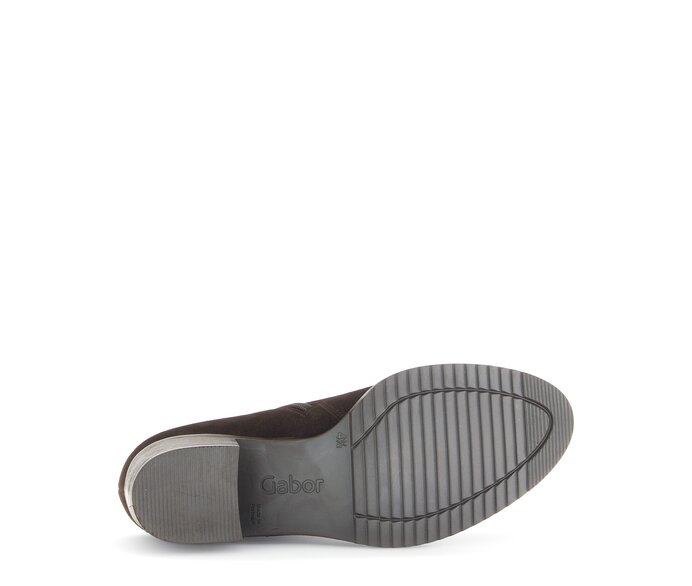 Gabor Damen  Elegante Stiefelette Braun - Rauleder