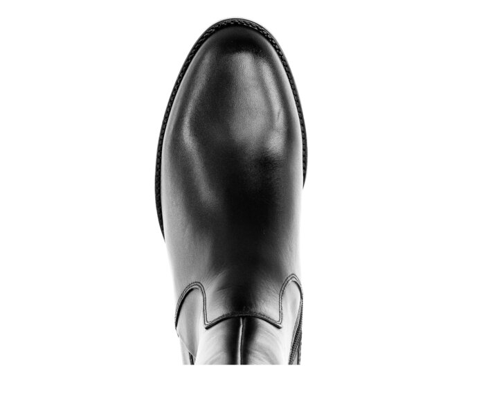 Gabor Damen  Eleganter Stiefel Schwarz - Glattleder